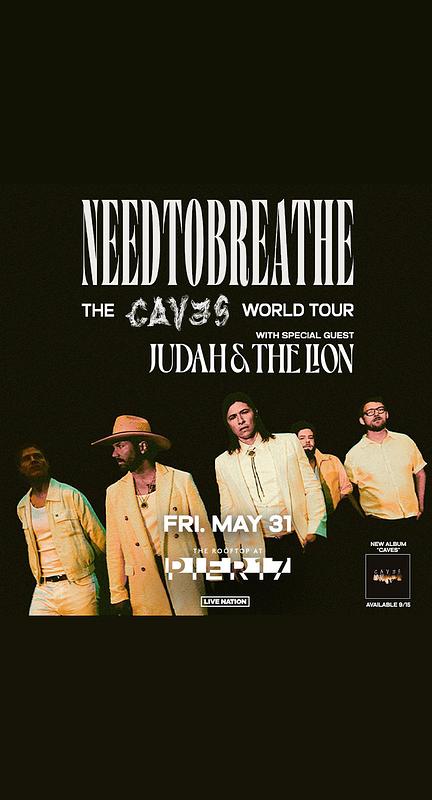 NEEDTOBREATHE – The Caves World Tour