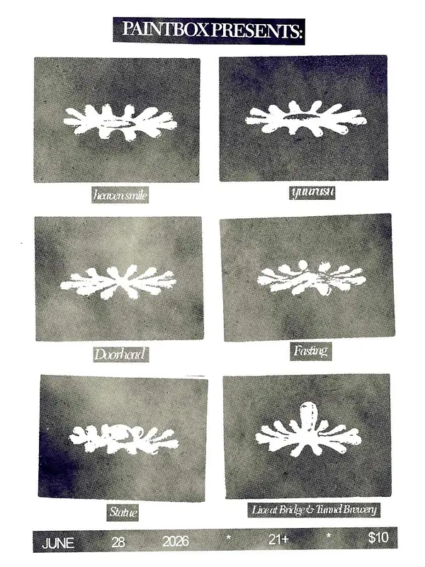 Paintbox Records - Joe presents Yuurusu, Fasting, Heaven Smile, Doorhead, Statue