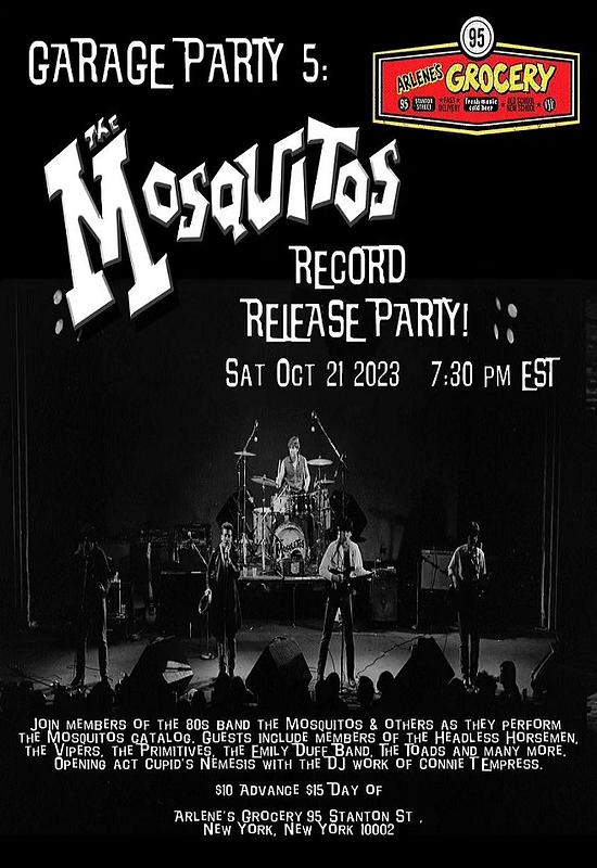 Garage Party 5: The Mosquitos Record Release Party