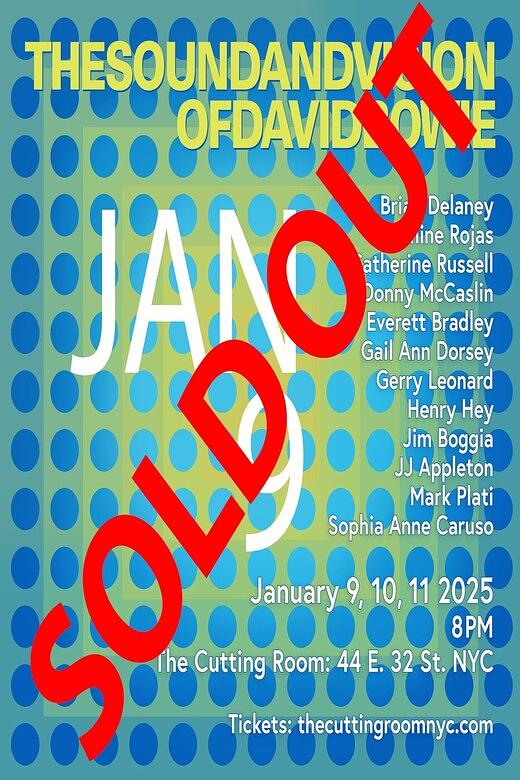 *SOLD OUT* The Sound and Vision of David Bowie