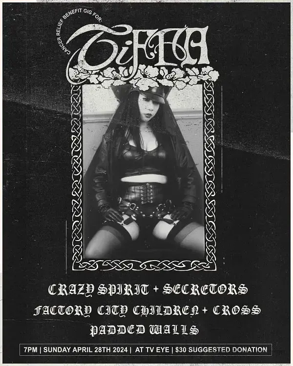 Crazy Spirit, Secretors, Factory City Children, Cross, Padde