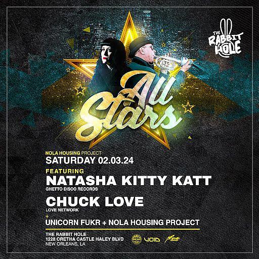 NOHP Allstars w/ Natasha Kitty Katt, Chuck Love