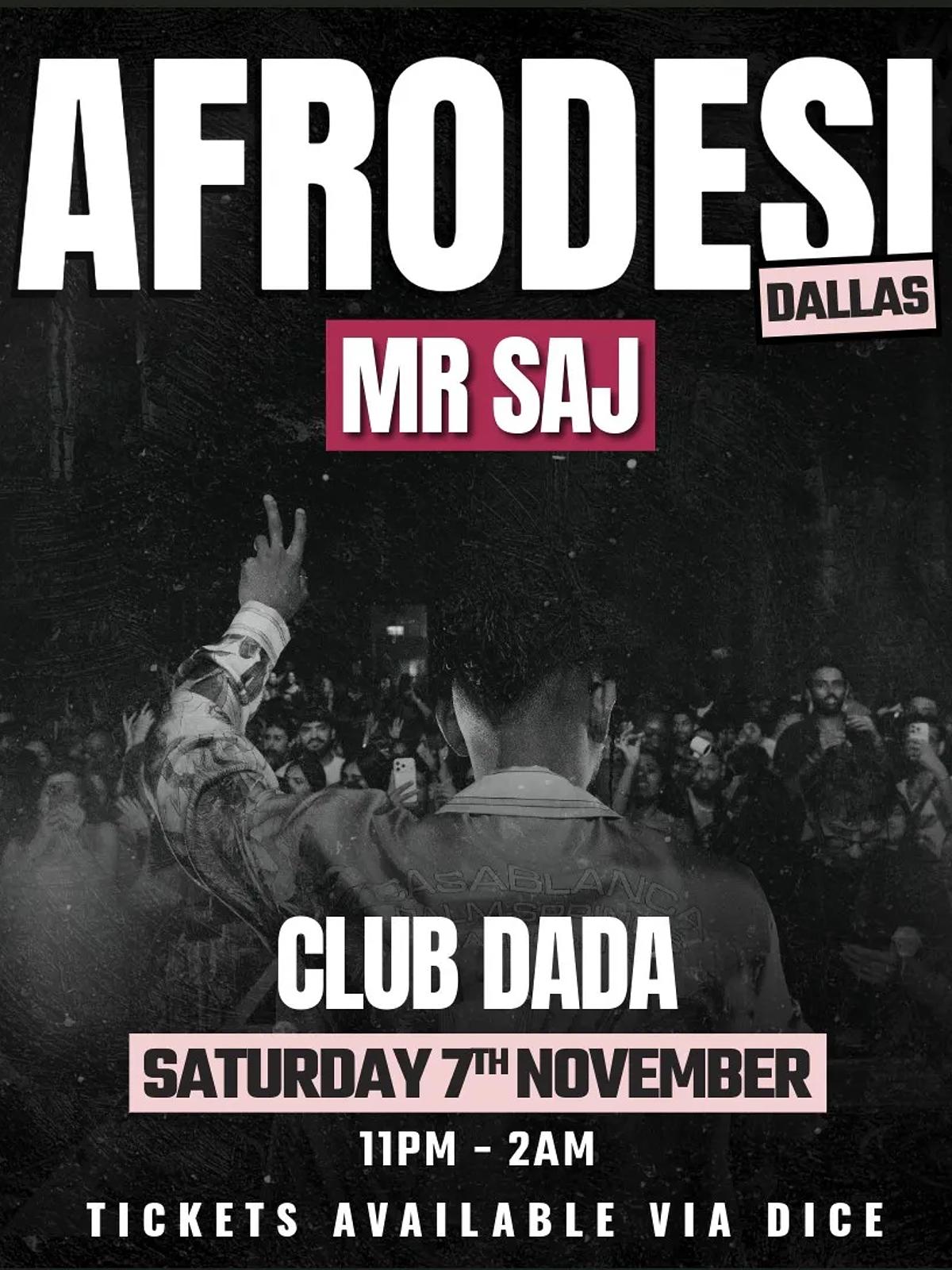 AfroDesi Dallas Mr SAJ