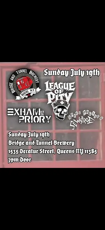 League of Pity / Exbam Priority / Spike Polite & Sewage