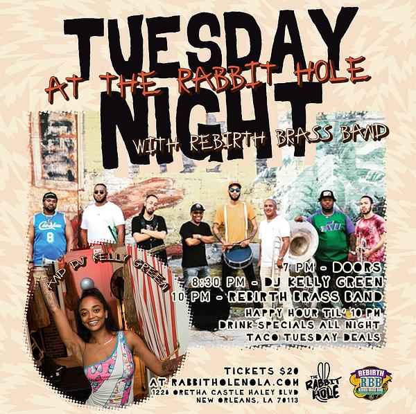 Rebirth Tuesdays