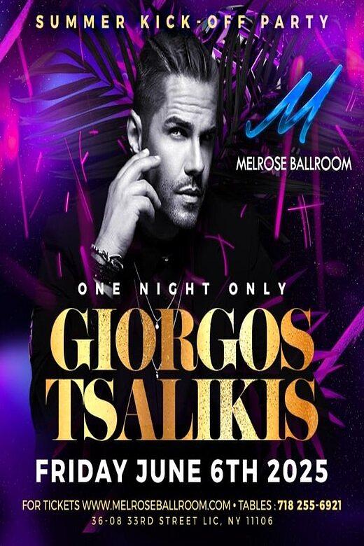 Summer Kickoff Party with Giorgos Tsalikis