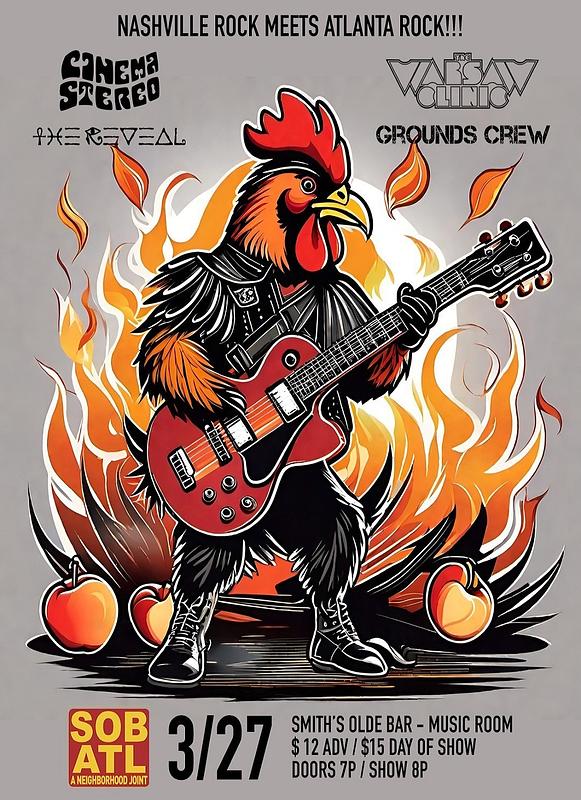The Warsaw Clinic / Cinema Stereo /The Reveal / Grounds Crew