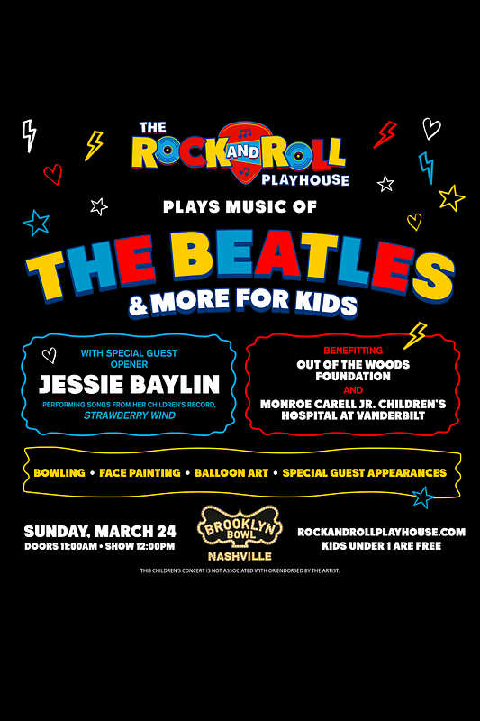 The Rock n Roll Playhouse plays The Beatles & More for Kids