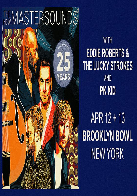 THE NEW MASTERSOUNDS Eddie Roberts & the Lucky Strokes