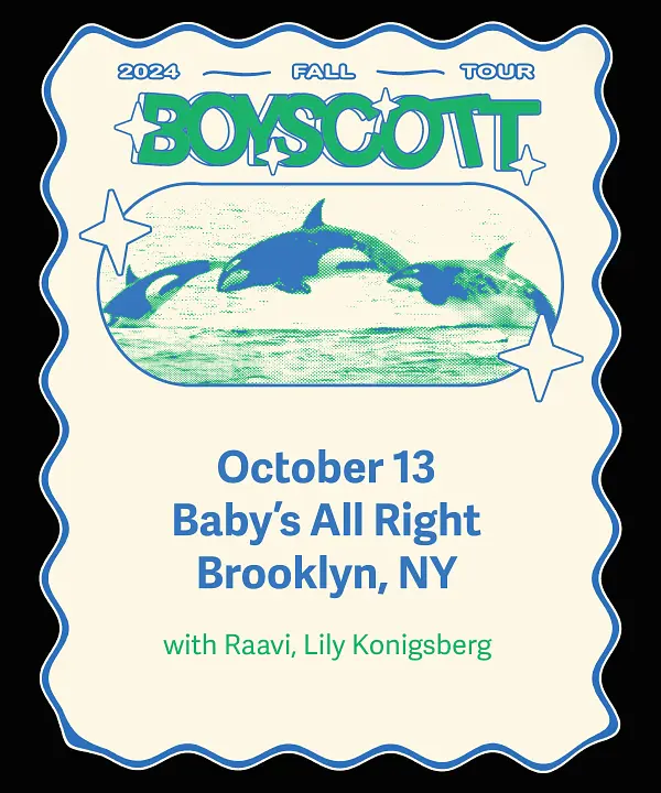 Boyscott, Raavi, Lily Konigsberg