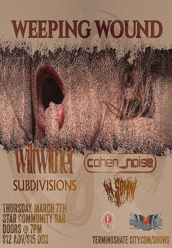 Weeping Wound, Wiltwither, Cohen & Subdivisions