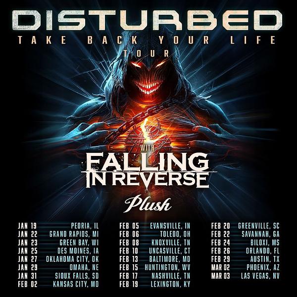 Disturbed: Take Back Your Life Tour 2024