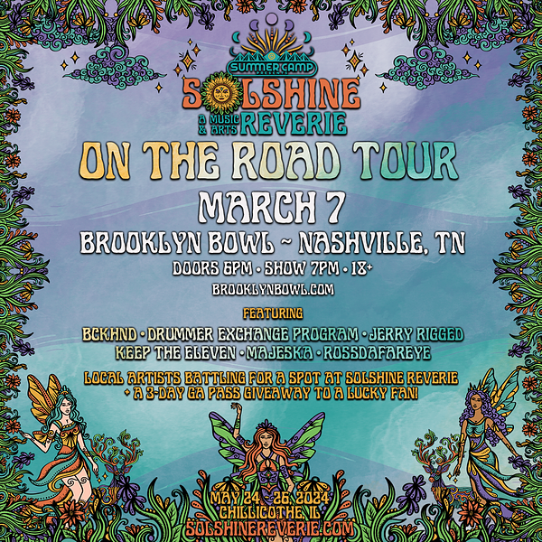 Solshine Reverie: On The Road Tour
