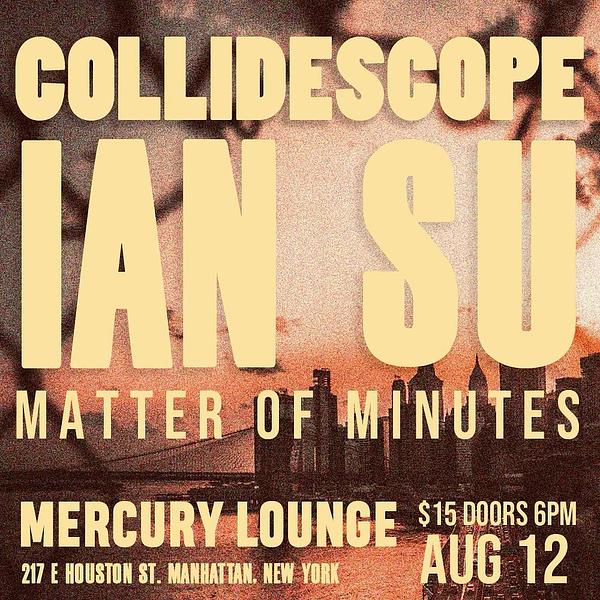 Matter of Minutes, Ian Su, Collidescope