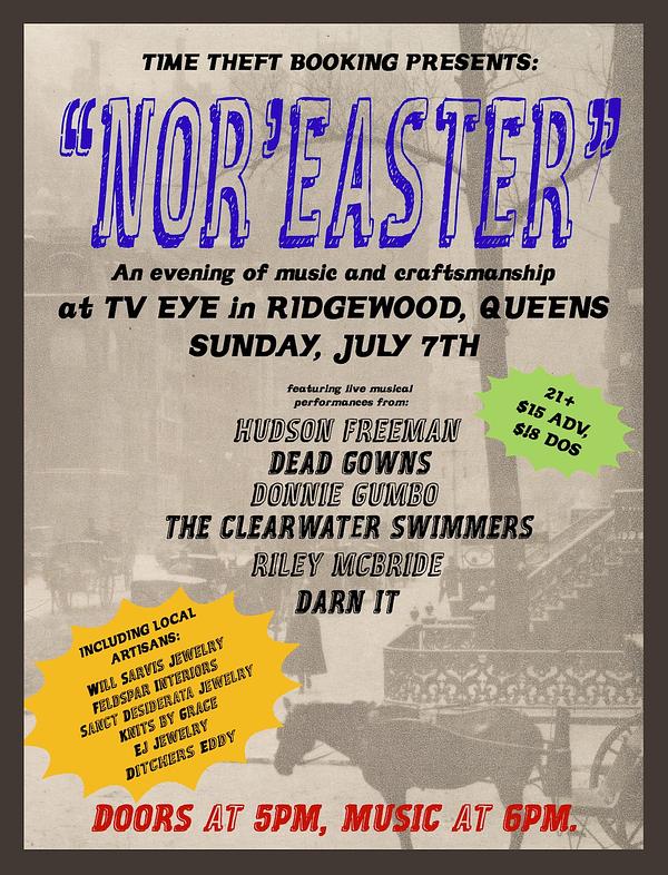 Hudson Freeman, Dead Gowns, Donnie Gumbo, The Clearwater Swi