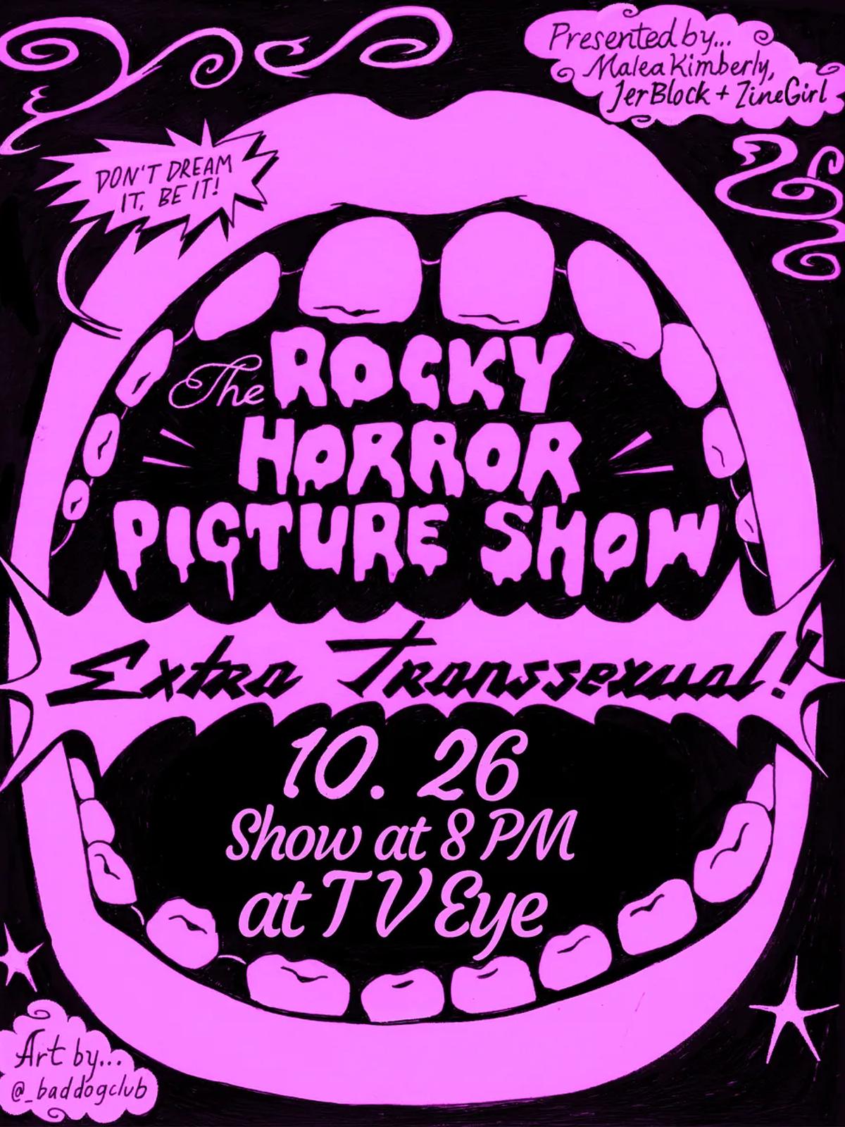 THE ROCKY HORROR PICTURE SHOW: EXTRA-TRANSSEXUAL
