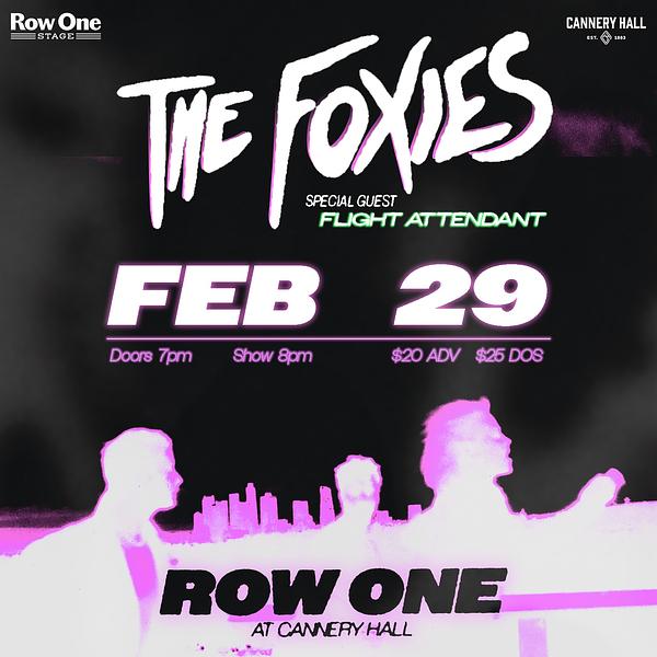 The Foxies with Flight Attendant