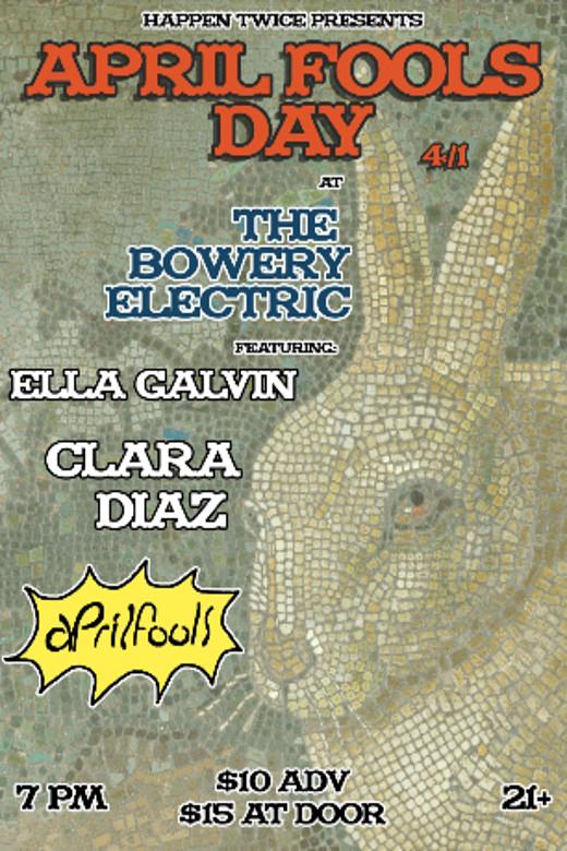 Ella Galvin, Clara Diaz and April Fools